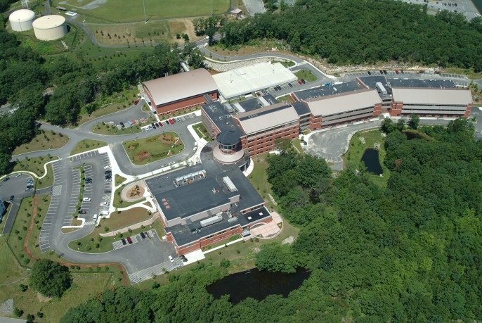 aerial view of the technical high school