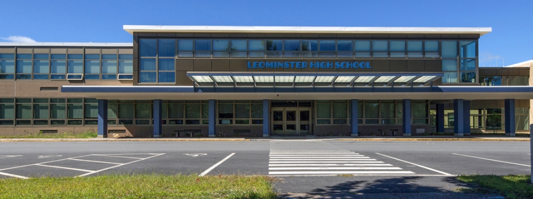 renovated exterior of the school
