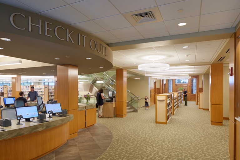 Shrewsbury Public Library Addition and Renovation Lamoureux Pagano
