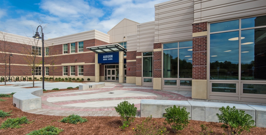 Auburn Middle School Lamoureux Pagano Associates Architects
