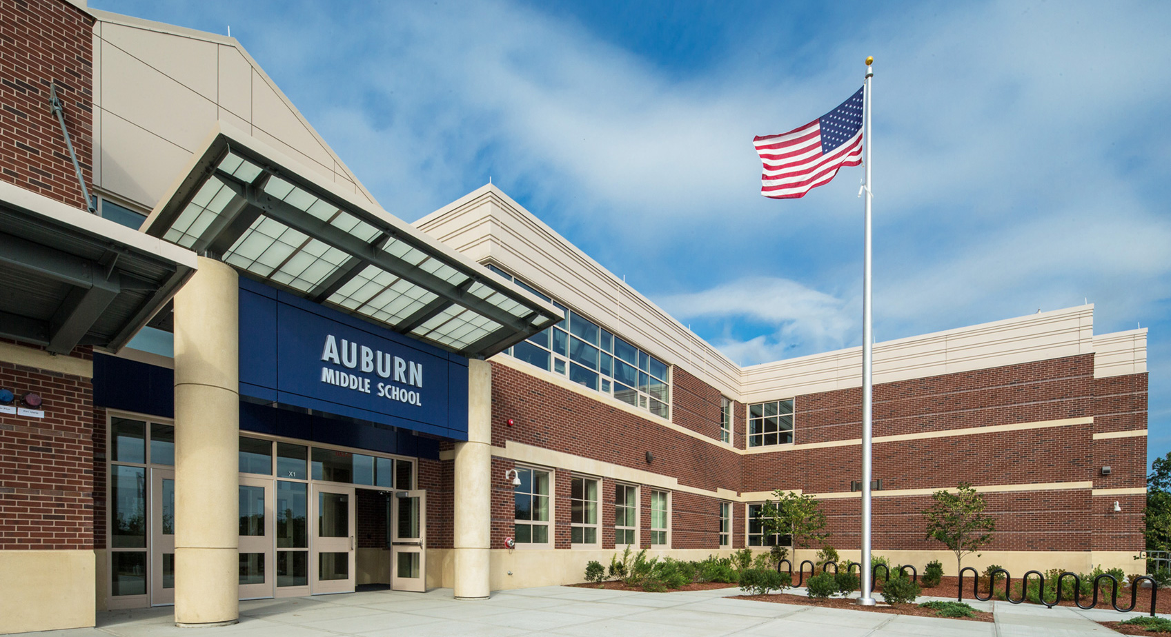 Auburn Middle School Lamoureux Pagano Associates Architects