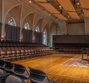 College of the Holy Cross music space