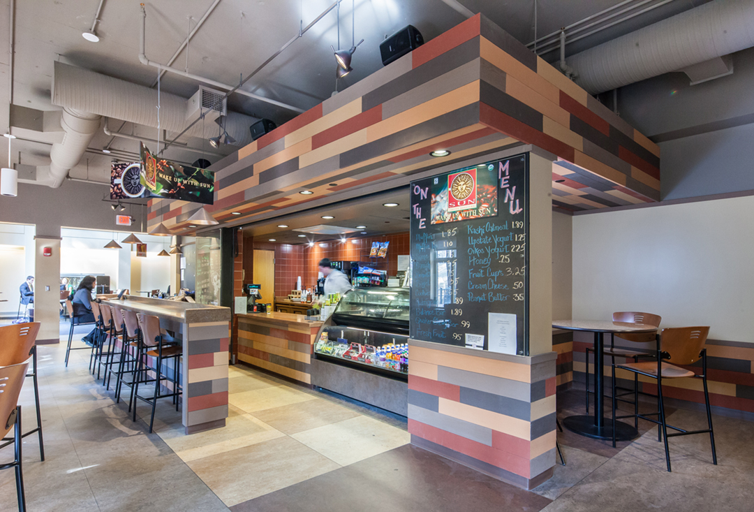 College of the Holy Cross Stein Café – Lamoureux Pagano Associates ...