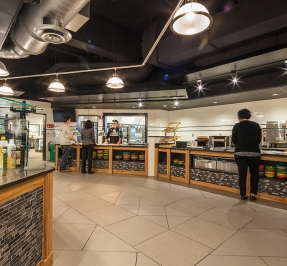 cafeteria servery at holy cross college
