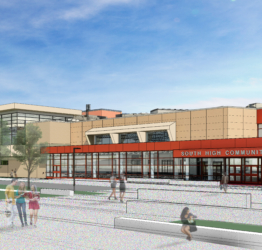 south high entrance rendering