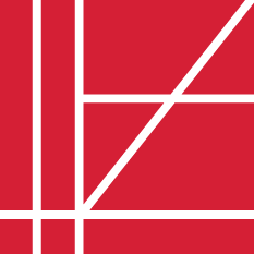 lpaa logo: red square with white lines at different angles