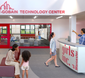 rendering of technology center for girls inc