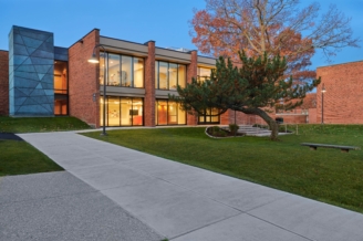 image of the exterior of the Clark Theater Building